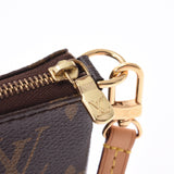 LOUIS VUITTON Monogram Pochette Accessory Brown M40712 Ladies Monogram Canvas Accessory Pouch A Rank Used Ginzo