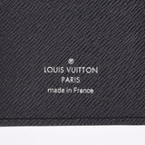 LOUIS VUITTON Taiga Portofeuil Alexandre Aldwards（黑色）M61803男士Taiga皮革长钱包A级二手Ginzo