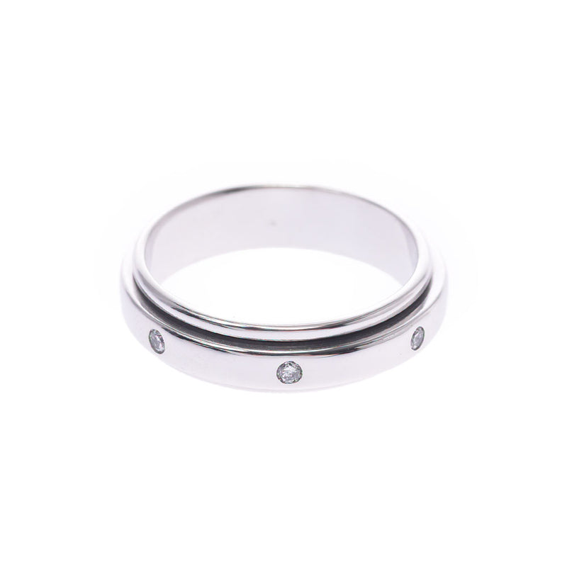 PIAGET Piaget Posening 7P Diamond No.10 Ladies K18WG Ring Ring A Rank Used Ginzo
