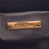 MIUMIU Materasse 2WAY米色金色金属配件5N1521女士小牛皮肩背包B等级二手Ginzo