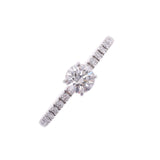 CARTIER Cartier Diamond 0.31ct # 45 Etincelle de Cartier Solitaire No. 5 Ladies Pt950 Platinum Ring / Ring A Rank Used Ginzo