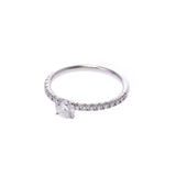 CARTIER Cartier Diamond 0.31ct # 45 Etincelle de Cartier Solitaire No. 5 Ladies Pt950 Platinum Ring / Ring A Rank Used Ginzo