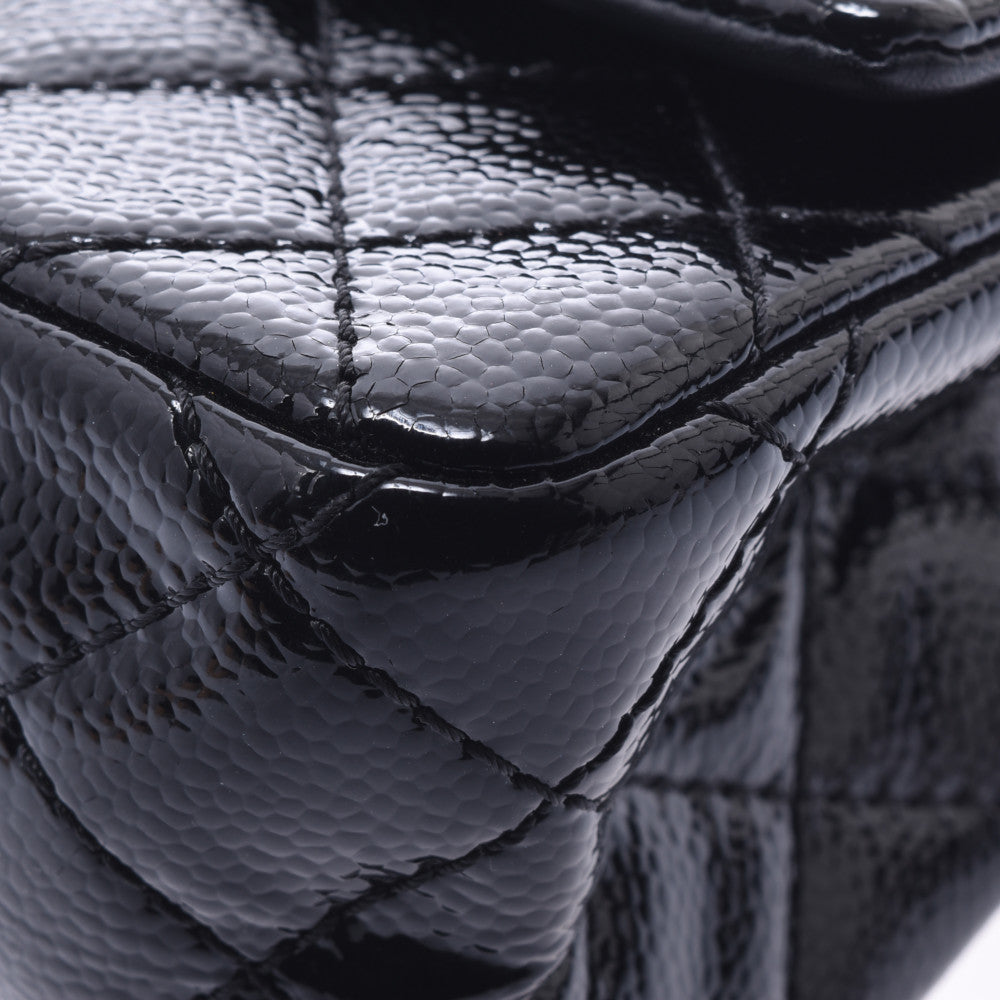 シャネル2.55 チェーンショルダーバッグ 14143 黒 シルバー金具  