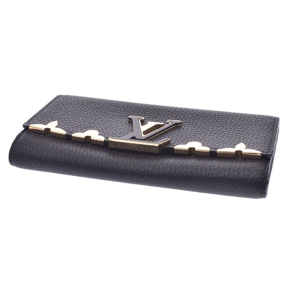 LOUIS VUITTON ルイヴィトン ポルトフォイユ カプシーヌ ノワール 
