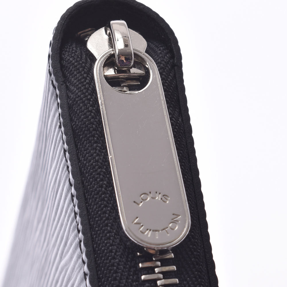 ルイヴィトンジッピーウォレット 14127 ノワール シルバー金具 ユニ