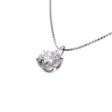 Other Diamond 1.003ct H-I1-G Ladies Pt900 Platinum Pt850 Platinum Necklace A Rank Used Ginzo