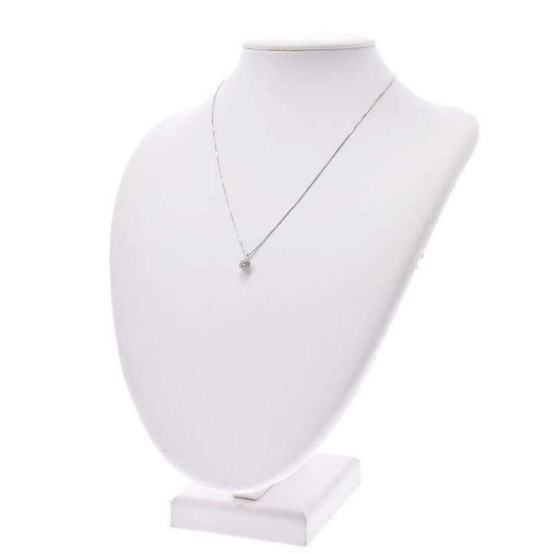 Other Diamond 1.003ct H-I1-G Ladies Pt900 Platinum Pt850 Platinum Necklace A Rank Used Ginzo