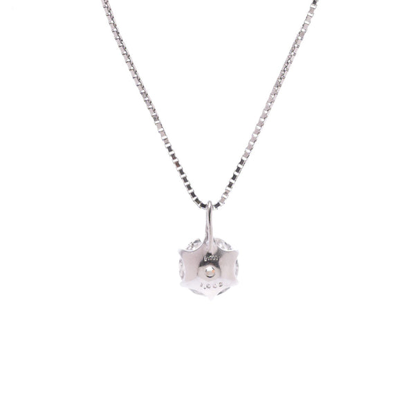 Other Diamond 1.003ct H-I1-G Ladies Pt900 Platinum Pt850 Platinum Necklace A Rank Used Ginzo