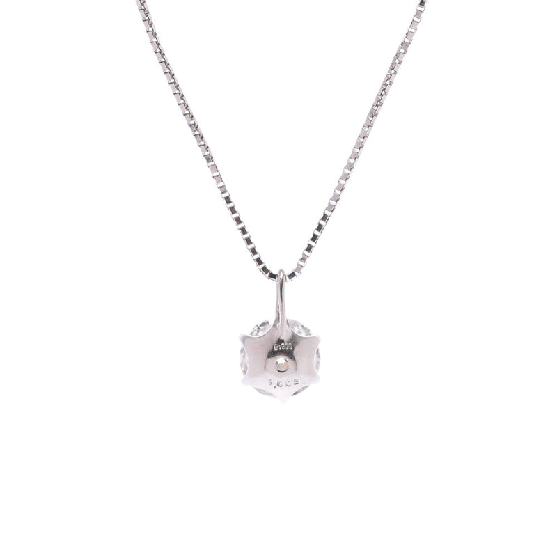 Other Diamond 1.003ct H-I1-G Ladies Pt900 Platinum Pt850 Platinum Necklace A Rank Used Ginzo