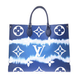 LOUIS VUITTON Louis Vuitton LV Escal on the Go GM Blue M45120 Unisex Monogram Canvas 2WAY Bag A Rank Used Ginzo