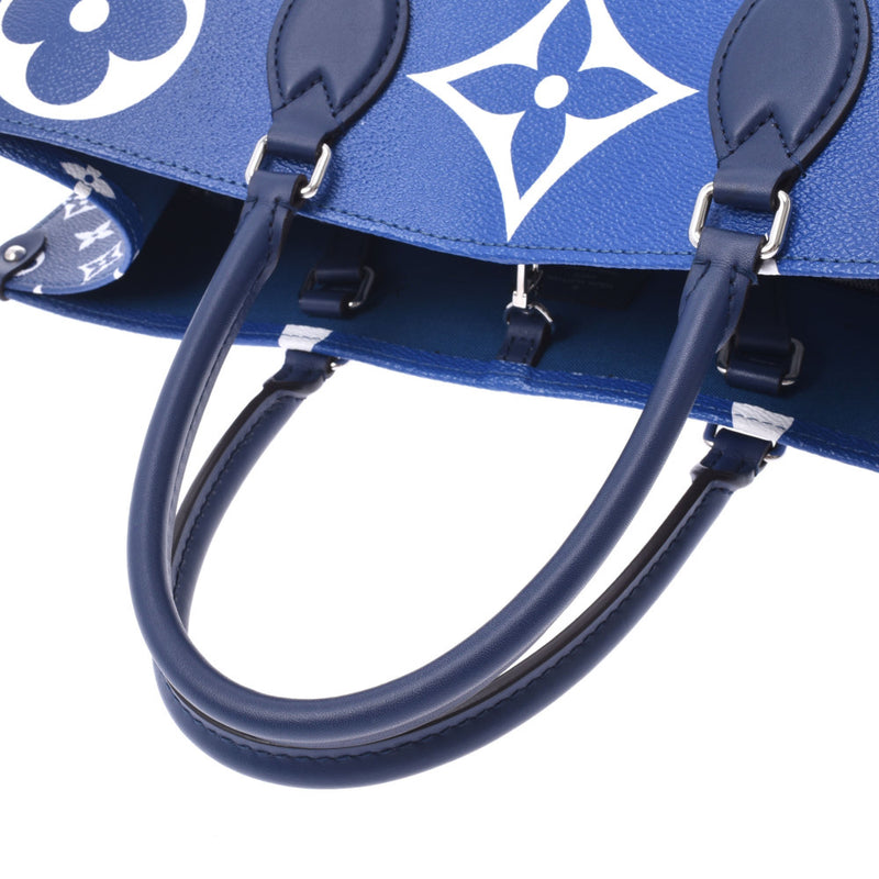 Louis Vuitton LV Euscal, GM, GM, GM blue, Canvas, canvas 2WAY bag M45120 LOUIS  VuITTON used. – 銀蔵オンライン