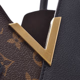 LOUIS VUITTON Monogram Kimono MM Noir M40460 Ladies Monogram Canvas Leather Tote Bag A Rank Used Ginzo