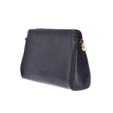 CHANEL香奈儿迷你化妆包黑色金色金属零件中性鱼子酱护肤包AB等级二手银藏