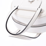 Jimmy Choo Jimmy Choo Velen boowing / 2WAY bag white silver metallic ladies calf handbag a