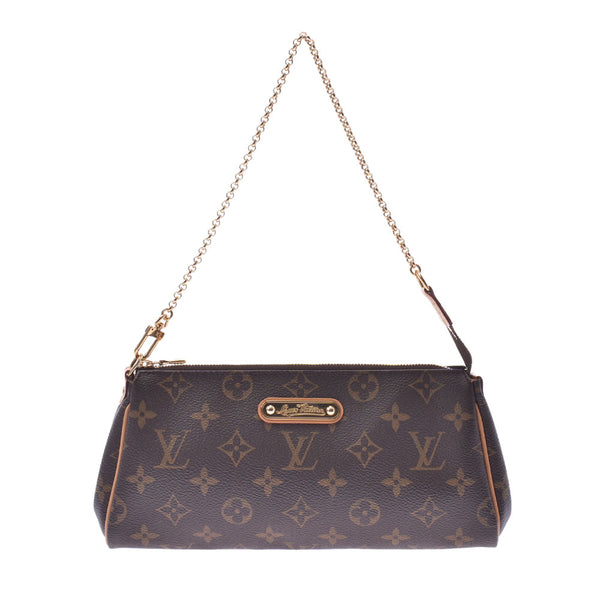 LOUIS VUITTON ルイヴィトン モノグラム エヴァ ブラウン M95567 レディース モノグラムキャンバス 2WAYバッグ Aランク 中古 銀蔵