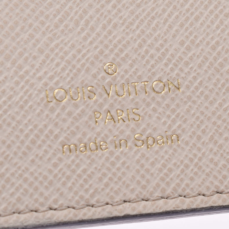 LOUIS VUITTON Louisviton, Port-forie, Ansolitte, Evoire M66563, canvas length, wallet, wallet, B, Class used, used silver.