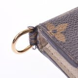 LOUIS VUITTON Louisviton, Port-forie, Ansolitte, Evoire M66563, canvas length, wallet, wallet, B, Class used, used silver.