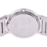 BVLGARI ブルガリ ブルガリブルガリ26 12Pダイヤ 新型 BB26SS レディース SS 腕時計 クオーツ 黒文字盤 Aランク 中古 銀蔵