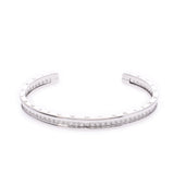 BVLGARI B-ZERO Open Bangle S Ladies K18WG / Diamond Bracelet A Rank Used Ginzo