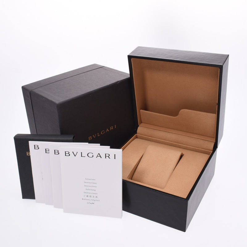 BVLGARI Bvlgari Bvlgari Bvlgari Bvlgari 23 BB23SS ladies SS watch Quartz Black Dial A Rank used silver stock