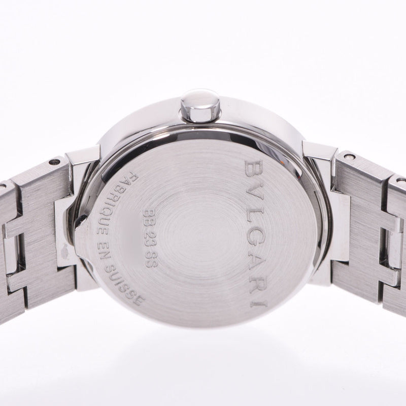 BVLGARI Bvlgari Bvlgari Bvlgari Bvlgari 23 BB23SS ladies SS watch Quartz Black Dial A Rank used silver stock