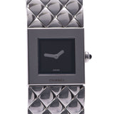 CHANEL Chanel matelasse Lady's SS watch quartz lindera board A rank used silver storehouse