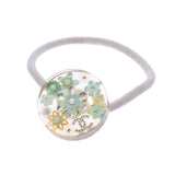 CHANEL シャネル ヘアゴム ヘアアクセサリー 2016年モデル クリア/グリーン系 レディース Bランク 中古 銀蔵