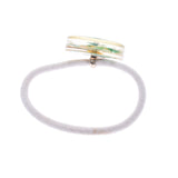 CHANEL シャネル ヘアゴム ヘアアクセサリー 2016年モデル クリア/グリーン系 レディース Bランク 中古 銀蔵