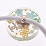 CHANEL シャネル ヘアゴム ヘアアクセサリー 2016年モデル クリア/グリーン系 レディース Bランク 中古 銀蔵