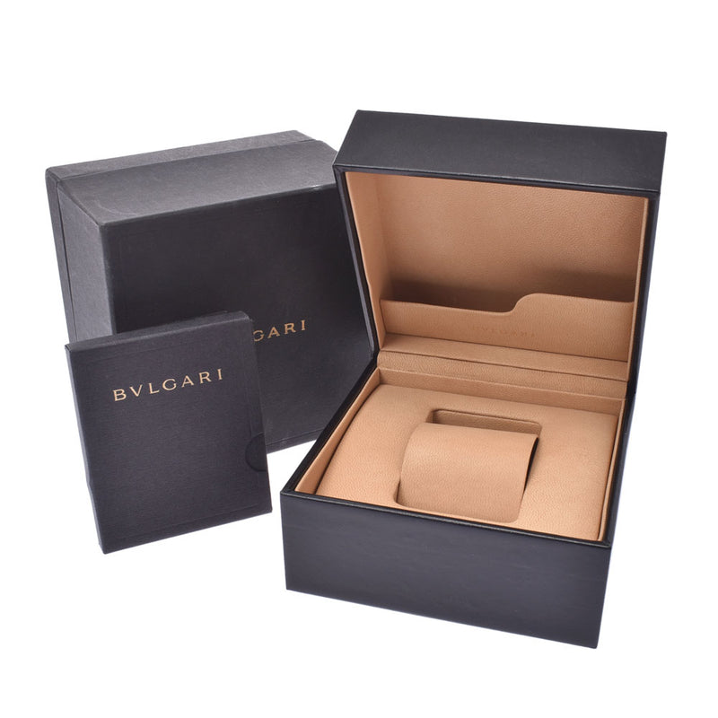 BVLGARI ブルガリ ソロテンポ29 ST29S レディース SS 腕時計 クオーツ 黒文字盤 Aランク 中古 銀蔵