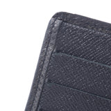 LOUIS VUITTON Louis Vuitton Taiga Portobier 3 Vole Aldwards (Black) M30422 Men's Leather Wallet B Rank Used Ginzo