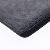 LOUIS VUITTON Louis Vuitton Taiga Portobier 3 Vole Aldwards (Black) M30422 Men's Leather Wallet B Rank Used Ginzo