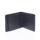 LOUIS VUITTON Louis Vuitton Taiga Portobier 3 Vole Aldwards (Black) M30422 Men's Leather Wallet B Rank Used Ginzo