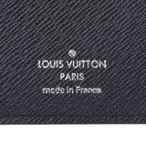 LOUIS VUITTON Louis Vuitton Taiga Portofeuil Braza Noir (Black) M30501 Men's Taiga Long Wallet A Rank Used Ginzo