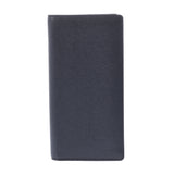 LOUIS VUITTON Louis Vuitton Taiga Portofeuil Braza Noir (Black) M30501 Men's Taiga Long Wallet A Rank Used Ginzo