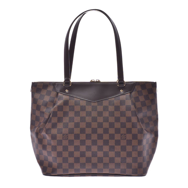 LOUIS VUITTON ルイヴィトン ダミエ ウエストミンスターGM ブラウン N41103 ユニセックス ダミエキャンバス トートバッグ Aランク 中古 銀蔵