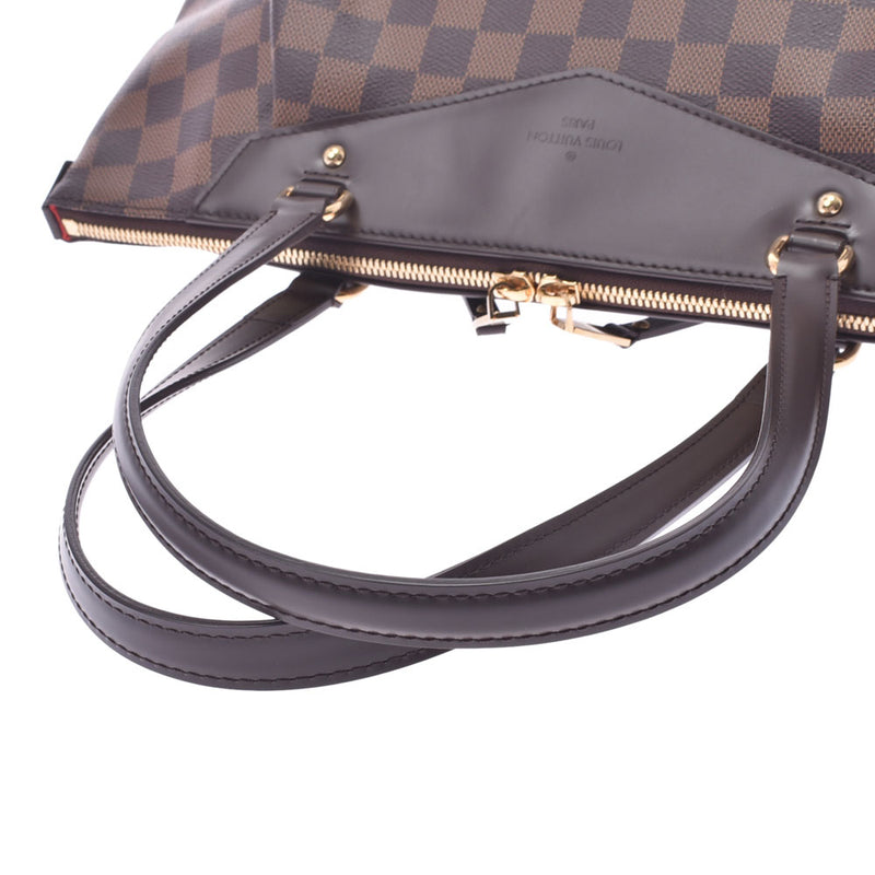 LOUIS VUITTON ルイヴィトン ダミエ ウエストミンスターGM ブラウン N41103 ユニセックス ダミエキャンバス トートバッグ Aランク 中古 銀蔵