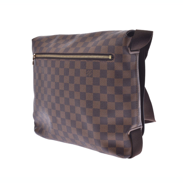 LOUIS VUITTON Louis Vuitton Damier Brooklyn MM Brown N51211 Unisex Shoulder Bag A Rank Used Ginzo