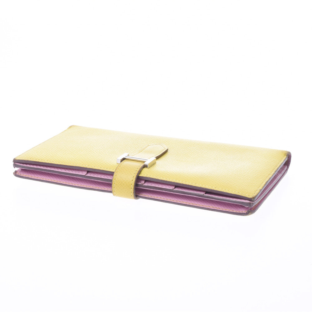 エルメスベアンスフレ ライム/モーヴシルベストル シルバー金具 D刻印