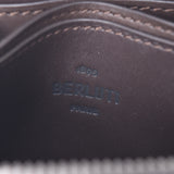 Berluti ベルルッティ ワパ ジップ付き小銭入れ カリグラフィ ブラウン メンズ ヴェネチアレザー コインケース Aランク 中古 銀蔵