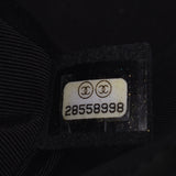 Chanel bag Chanel chain shoulder bag 24cm black caviar skin shoulder bag