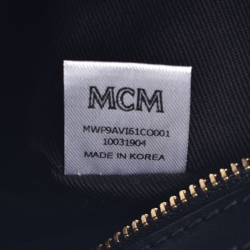 MCM MCM Cognac / Black UniSEX PVC / Curf Tote Bag Ab排名使用Silgrin