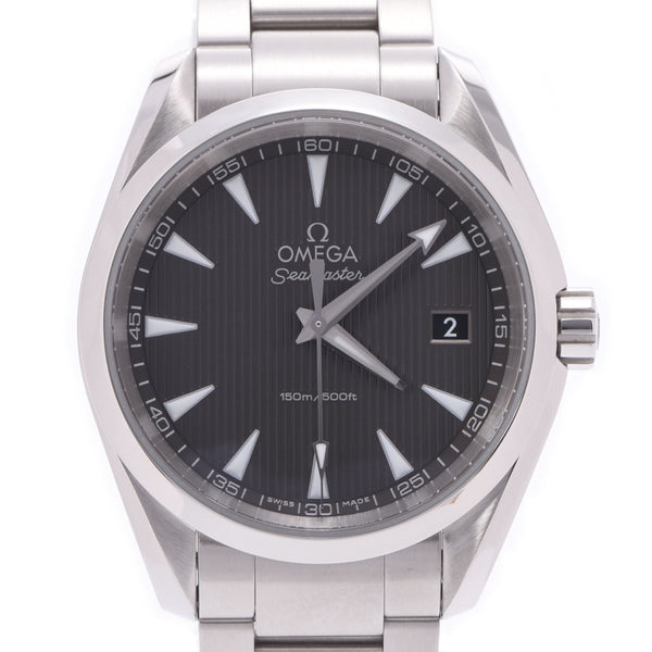 Omega Omega Seamaster Aquatera 231.10.39.61.06.001 Men's SS Watch Quartz Gray Table A-Rank Used Silgrin