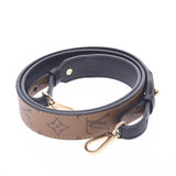 LOUIS VUITTON ルイヴィトン モノグラム リバース XL ブラウン ゴールド金具 J02371 ユニセックス ショルダーストラップ 未使用 銀蔵