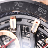 TAG HEUER タグホイヤー カレラ キャリバー ホイヤー02 クロノ CBG2052 メンズ PG/カーボン/ラバー 腕時計 自動巻き 黒/シースルー文字盤 Aランク 中古 銀蔵