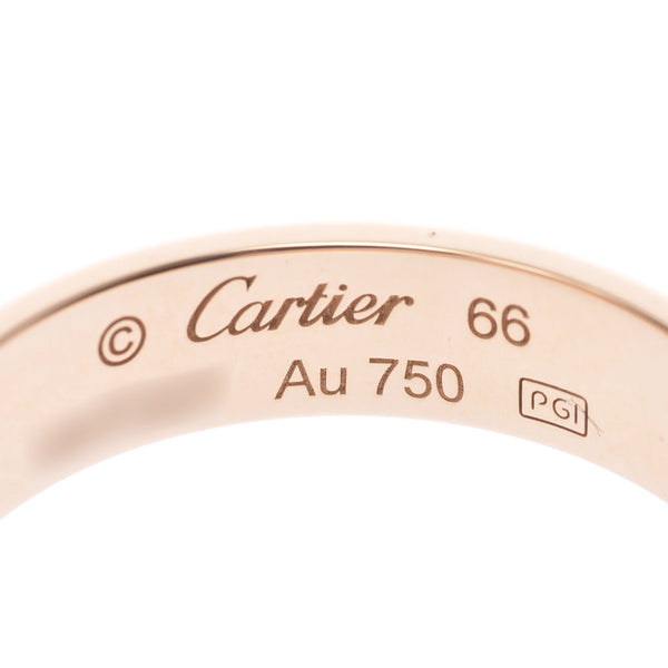 Cartier Cartier Lovel Bling # 66 Unisex K18 YG Ring / Ring A Rank Used Silgrin
