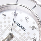 CHANEL Chanel J12 38mm 12P Diamond Ginza Boutique 5th Anniversary Limited H2512 Men's Ceramic /SS Watch Automatic White Shell Dial AB Rank Used Ginzo