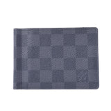LOUIS VUITTON ルイヴィトン ダミエ グラフィット ポルトフォイユパンス 黒 N61000 メンズ ダミエグラフィットキャンバス 札入れ ABランク 中古 銀蔵