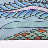 HERMES エルメス ツイリー 万国博覧会/Exposition Universelle 黒/緑系/ピンク系 レディース シルク100% スカーフ 未使用 銀蔵