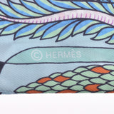 HERMES エルメス ツイリー 万国博覧会/Exposition Universelle 黒/緑系/ピンク系 レディース シルク100% スカーフ 未使用 銀蔵